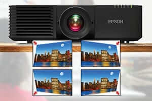 Epson V11HA29120 PowerLite L635SU Short Throw Projector WUXGA 6000 Lumens 3LCD WIFI