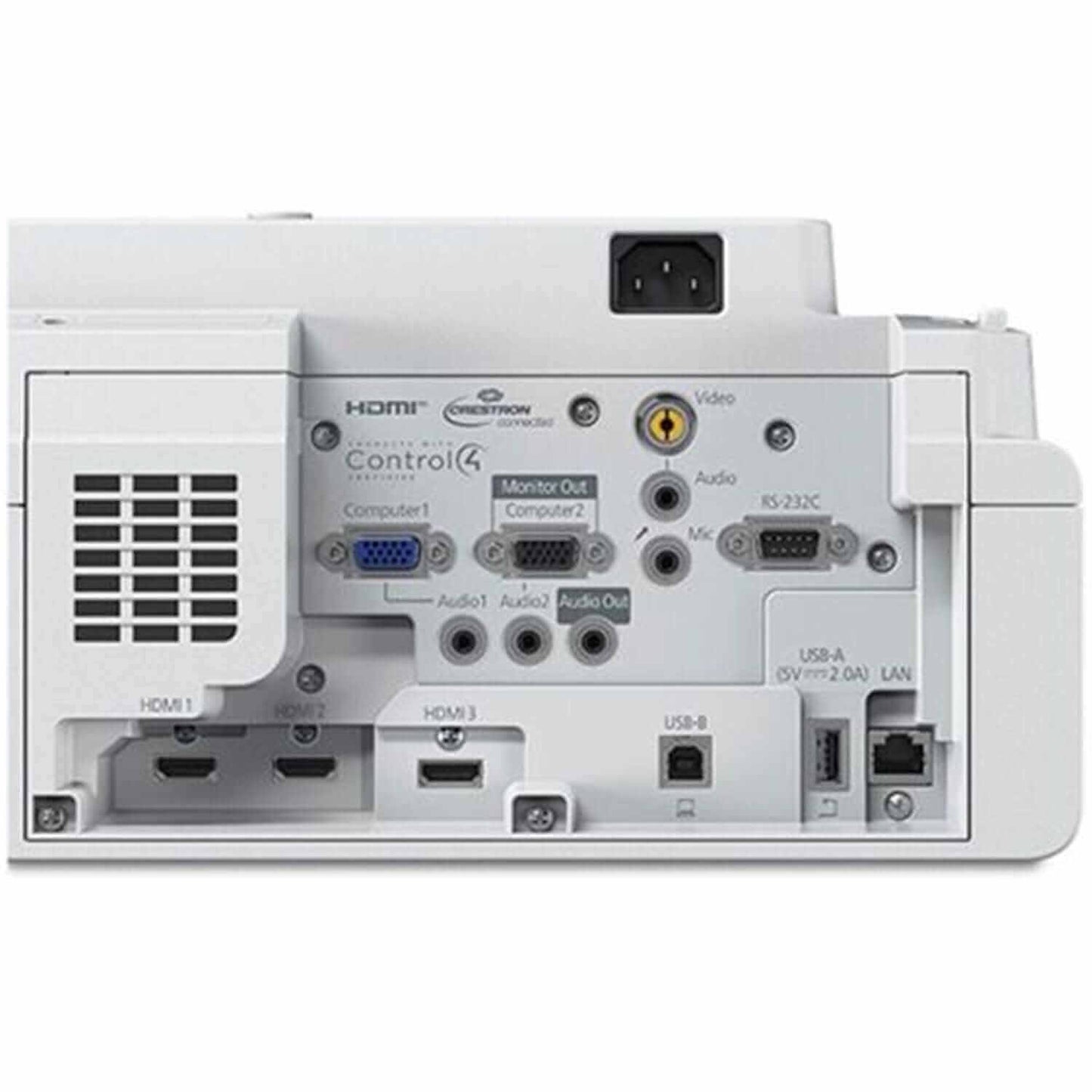 Epson V11HA81020 PowerLite 760W Projector, WXGA, 4100 Lumens, 3LCD