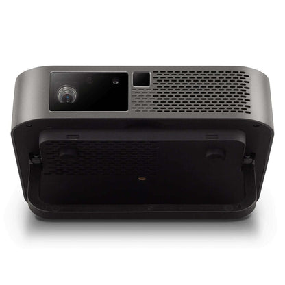 M2e 1080p Projector with 1000 LED Lumens Bluetooth Speakers USB C and WiFi