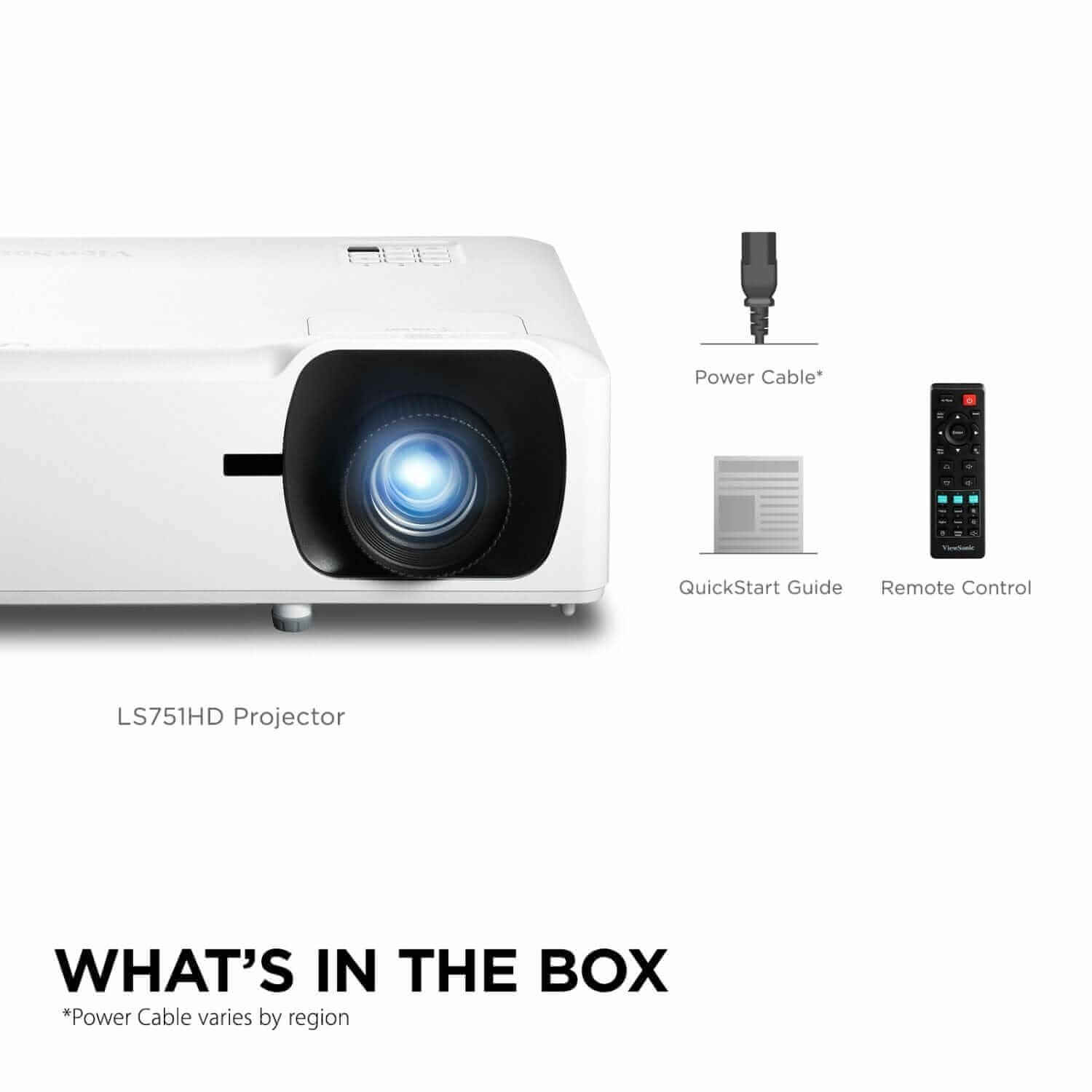 ViewSonic LS751HD 5000 ANSI Lumens 1080p Laser Business Education Projector